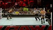 WWE-14年-RAW第1105期下：奥顿成功复仇雷恩斯 史蒂芬妮布里大打出手-全场