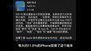 iOS16采用率已超iOS15
