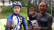 90后小伙骑行1年变沧桑大叔 发型神似“火云邪神”