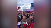 主场作战气势非凡 数万东道主球迷国歌唱响超震撼！