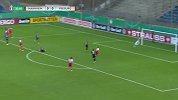 第12分钟弗赖堡球员格里福射门 - 击中门框