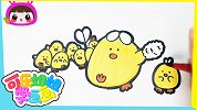 和鸡妈妈去春游吧 简笔画 跟可乐姐姐一起学画画吧