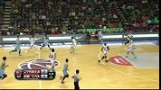 CBA-1314赛季-季后赛-1/4决赛-第1场：新疆队快攻杨敬敏三分远投命中-花絮