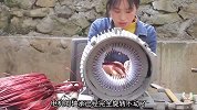 真正的男生减速带，美少女纯手工修复报废电动机，手艺真是太牛了