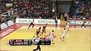 CBA-1415赛季-季后赛-半决赛-第1场-郭艾伦左翼底角三分远投命中-花絮