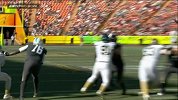 NFL-1516赛季-季后赛-职业碗-欧文队2码传球达阵 欧文队28:14莱斯队-花絮