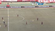 申鑫前场耐心打出配合 欧沃耶利沿拔脚怒射憾中横梁