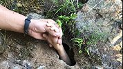 惊险！温州7岁男童溪里游泳突然不见 岸边涵洞却伸出一只小手