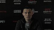 阿拉腾黑力赛前采访：父亲引领我走上格斗之路 做好打满三回合准备