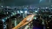 延时摄影-日本东京夜景延时摄影