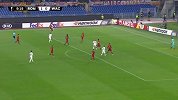 第10分钟罗马球员弗洛伦齐乌龙球 罗马1-1沃尔夫斯贝格