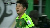 亚冠-14赛季-小组赛-第1轮-全北现代李升炫大禁区右侧左脚射门得分-花絮