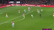 曼城式进攻！短传渗透打爆阿森纳 班福德射门中横梁