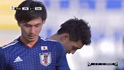 日本队掌控场上节奏 未来之星堂安律转身打门完成进球