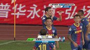 恒大旧将伊布附体 门前霸气抢点破门杀死比赛