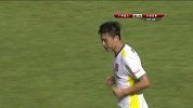 中超-14赛季-联赛-第22轮-第7分钟进球 亚泰王万鹏铲射破门-花絮