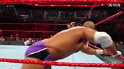 WWE-18年-RAW第1302期：三对三组队赛 无敌荷西&泰特斯品牌VS科尔宾&复兴者集锦-精华