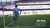 铁树开花式破门！曼城官方盘点历史上的今天 你能想到谁？