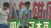 中甲-孙国文左晃右扣一脚远射 皮球弹射滑门柱而出-花絮