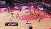 CBA-1516赛季-常规赛-第30轮-广厦林志杰快速突破分球助霍尔曼扣篮得分-花絮