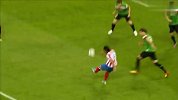 欧联-1112赛季-淘汰赛-14决赛-法尔考左脚曼妙弧线球 助马竞登顶欧联杯