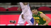 美锦赛-13年-第2日：巴雷亚12分7篮板 波多黎各72：65巴西-精华