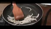 热炒素菜：椰香炒三丝