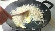 鸡蛋炒金针茹，鲜香入味，低脂又下饭……