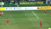 亚冠-16赛季-小组赛-第3轮-第90分钟进球 全北现代李同博打门球折射进球门-花絮