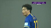 持续围攻 谢鹏飞接球小角度劲射被侯宇挡出底线