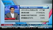 2011“IPO”吸金2720亿 八成破发