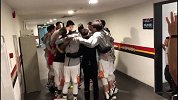 深圳队赛前更衣室外打鸡血 齐吼两个字掀翻天花板！