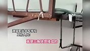 湖南一高校宿舍床铺仅用三角铁和螺丝固定，学校：条件有限没办法