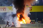 F1十大戏剧性时刻：汉密尔顿无奈车胎报废 格罗斯火海死里逃生