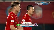 北控禁区前打出精妙配合 王建文低射破门扳平比分