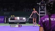WTA-14年-年终总决赛：A拉正拍扩大优势 随球上网上演切削制胜-花絮