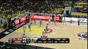 CBA-1314赛季-季后赛-1/4决赛-第1场：约翰逊投篮命中-花絮