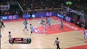 CBA-1415赛季-常规赛-第16轮-西热力江投中24秒压哨三分（山东vs新疆）-花絮