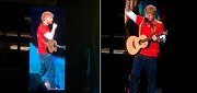 黄老板万达大都会球场开演唱会 穿西班牙球衣唱神曲引爆全场