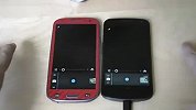CM9RC2（GalaxyS3）VSAndroid41（GalaxyNexus）