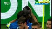 世界杯-14年-小组赛-D组-第1轮-意大利队长传禁区巴洛特利头球破门-花絮