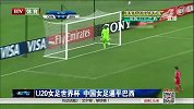 女足-14年-U20女足世界杯 中国艰难逼平巴西-新闻