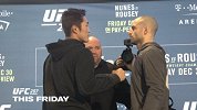 UFC-16年-UFC207主赛选手面对面媒体日现场-花絮