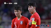 韩国队任意球孙兴慜虚晃一枪 黄仁范反弹球被颜骏凌扑出