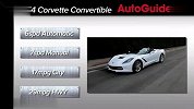 Autoguide试驾2014克尔维特 Corvette Stingray Convertible