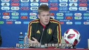 德布劳内谈半决赛比利时目标 称很有信心我们能赢