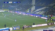 第26分钟布雷西亚球员钱塞略尔进球 布雷西亚1-0那不勒斯