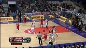 CBA-1314赛季-常规赛-第7轮-大郅单打曾文鼎蝴蝶步摆脱曾文鼎轻松上篮得分-花絮