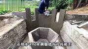 小伙回农村自建水力发电站，这一举动引来村民围观，让人大开眼界