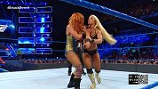 WWE-18年-SD第987期：女子单打赛 贝基林奇VS曼迪罗斯-单场